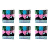 Beauty & Me Bath & Shower Netting Sponge Bright Tub of 36 Bundle of 6