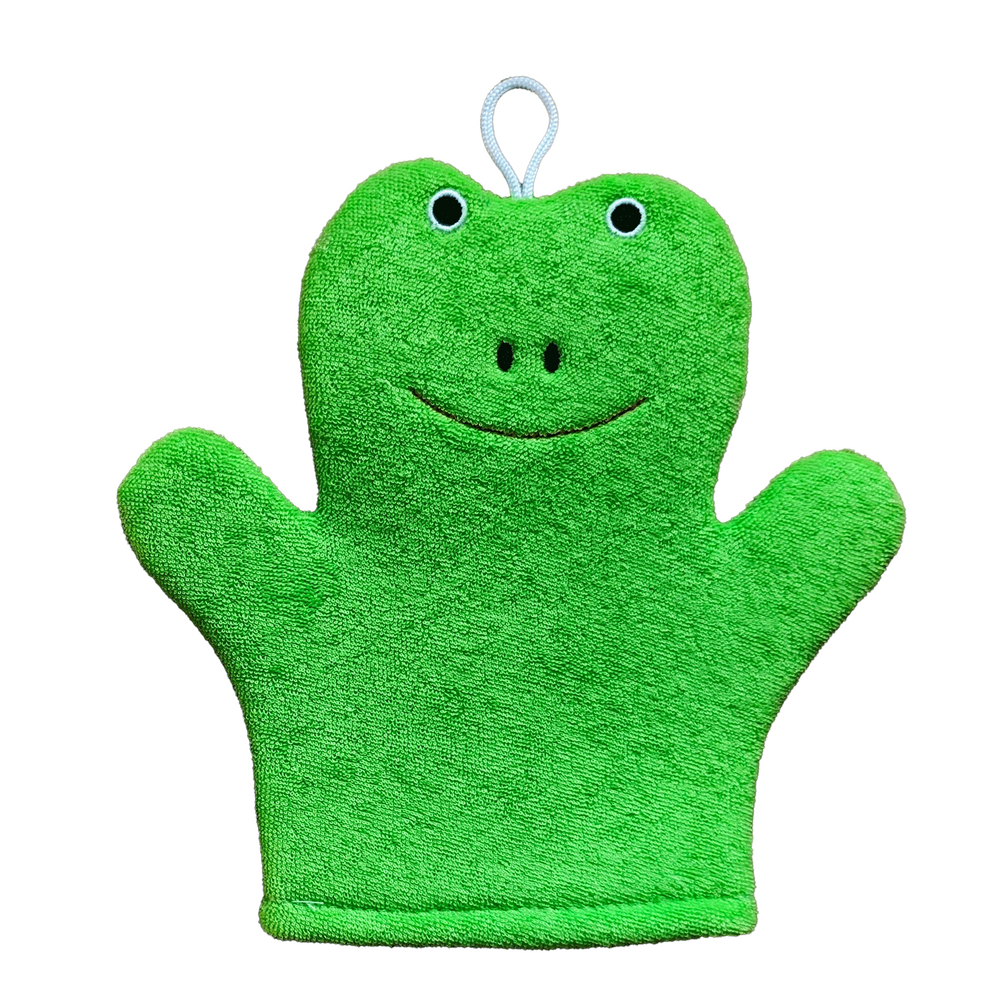 Fun in the Tub Bath Mitt Frog