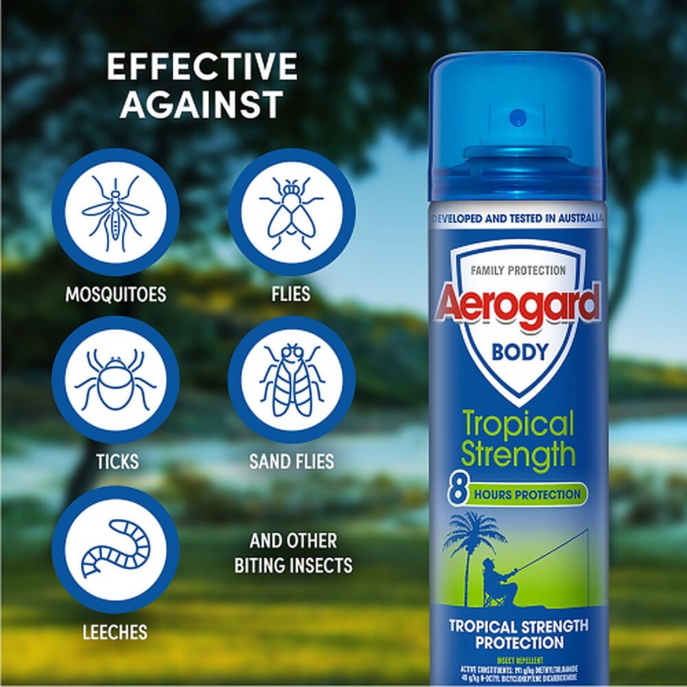 Aerogard Tropical Strength Repellent 150g