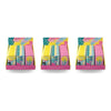 The Somerset Toiletry Co Bath Fizzer Bars 200g Assorted Counter Display of 24 Bundle of 3