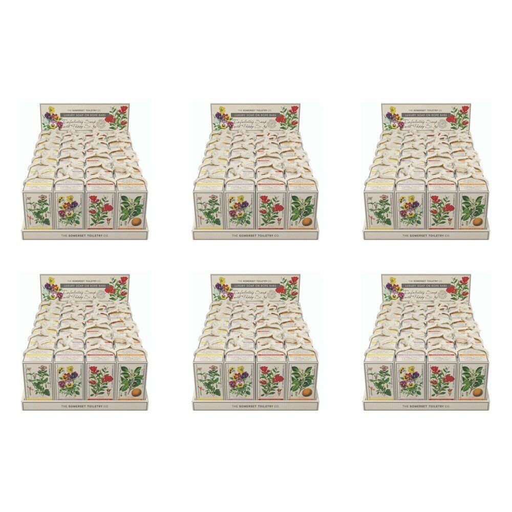 The Somerset Toiletry Co Soap on a Rope 230g Assorted Counter Display of 24 Bundle of 6