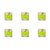 Ministry of Soap Exotic Edition Coconut and Lime Square Soap Bar 150g Pack of 6