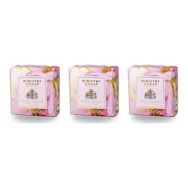 Ministry of Soap Oil Painting Spring Pear and Tuberose Milled Soap 150g Pack of 3