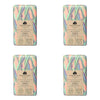 Ministry of Soap Natural Rainforest Bird of Paradise Fragranced Soap 200g Pack of 4