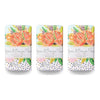 Ministry of Soap Painted Blooms Argan and Orange Flower Soap Bar 200g Pack of 3