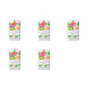 Ministry of Soap Painted Blooms Primrose and Wild Orchid Soap Bar 200g Pack of 5