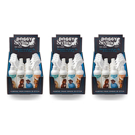 McGloins Doggy Styling Dog Shampoo and Spray Range 250mL Counter Display of 16 Bundle of 3
