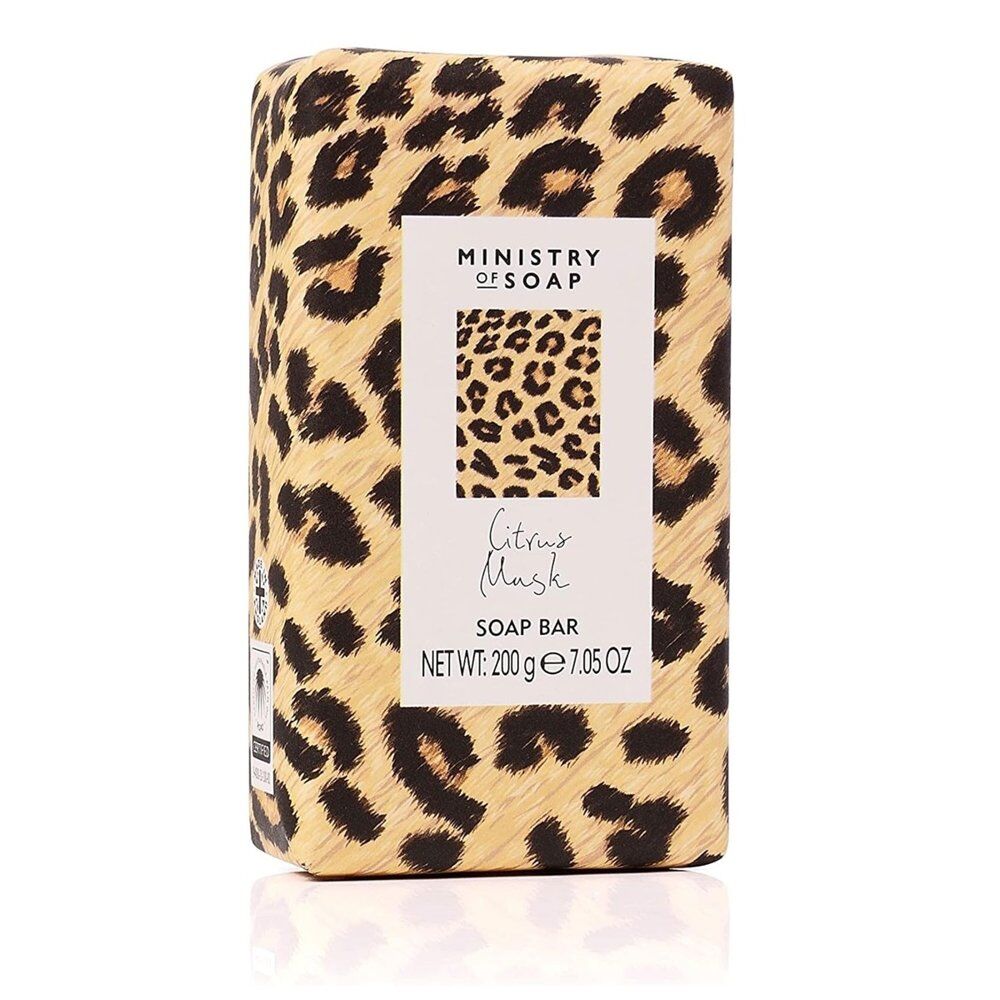 Ministry of Soap Wild Side Citrus Musk Soap Bar 200g Pack of 2