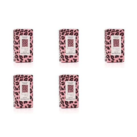 Ministry of Soap Wild Side Pomegranate Oud Soap Bar 200g Pack of 5