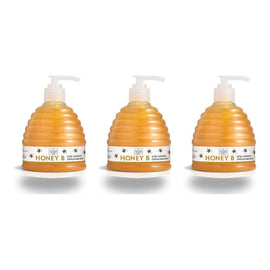 Scottish Fine Soaps Honey B Creme Hand Wash 300mL Pump Bottle Pack of 3