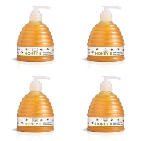Scottish Fine Soaps Honey B Creme Hand Wash 300mL Pump Bottle Pack of 4