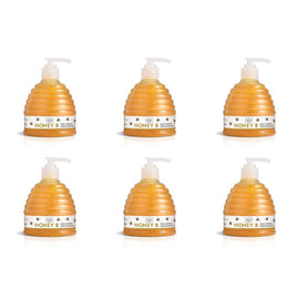 Scottish Fine Soaps Honey B Creme Hand Wash 300mL Pump Bottle Pack of 6