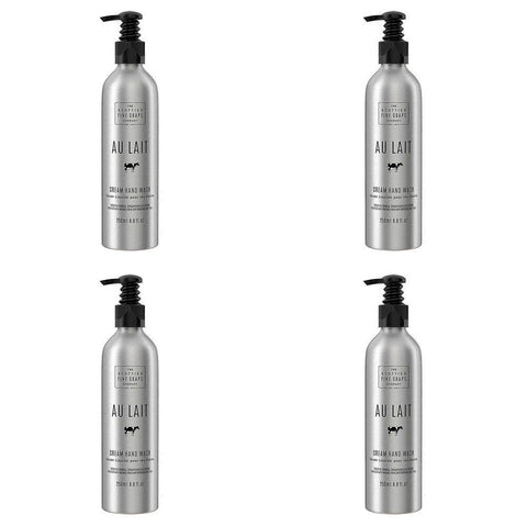 Scottish Fine Soaps Au Lait Cream Hand Wash 250mL Pack of 4