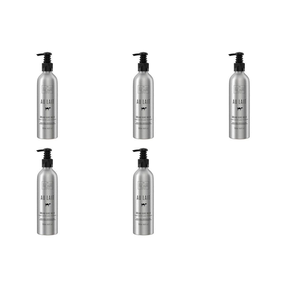 Scottish Fine Soaps Au Lait Cream Hand Wash 250mL Pack of 5