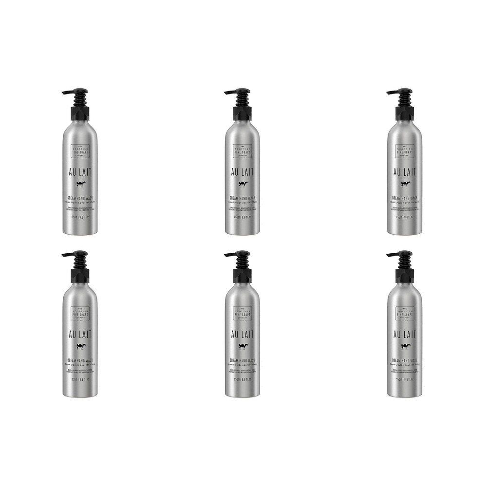 Scottish Fine Soaps Au Lait Cream Hand Wash 250mL Pack of 6