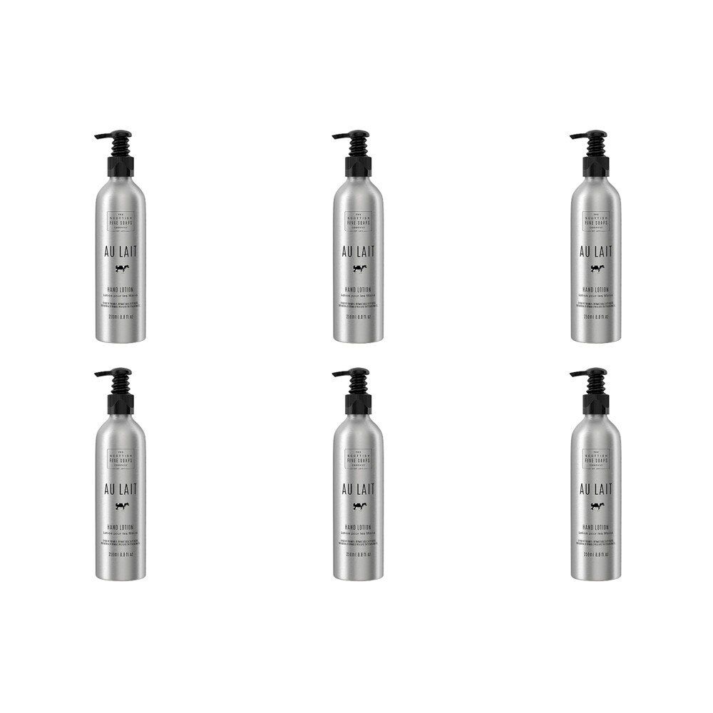 Scottish Fine Soaps Au Lait Hand Lotion 250mL Pack of 6