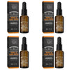 Scottish Fine Soaps Men's Grooming Thistle & Black Pepper Beard Oil 30mL Pack of 4