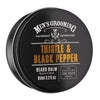 Scottish Fine Soaps Men's Grooming Thistle & Black Pepper Beard Balm 95mL Tin Pack of 3