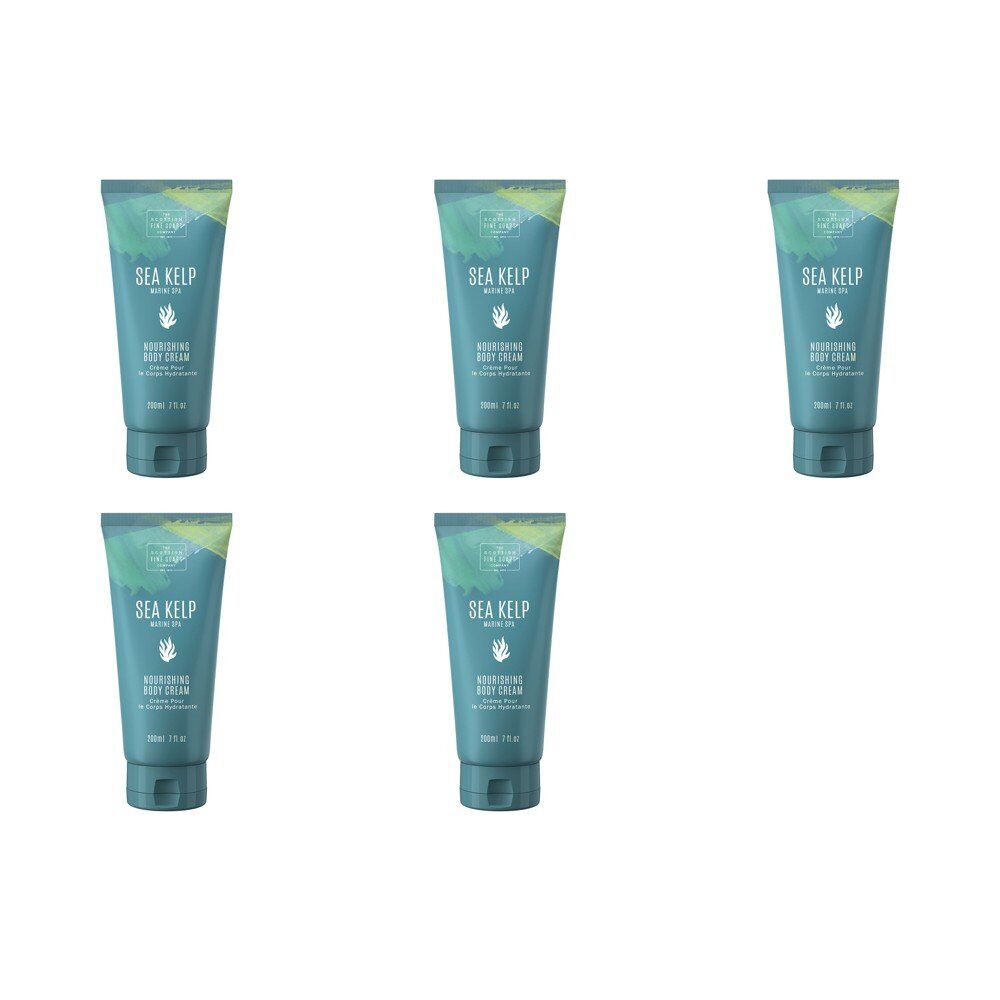 Scottish Fine Soaps Sea Kelp Marine Spa Nourishing Body Cream 200mL Pack of 5