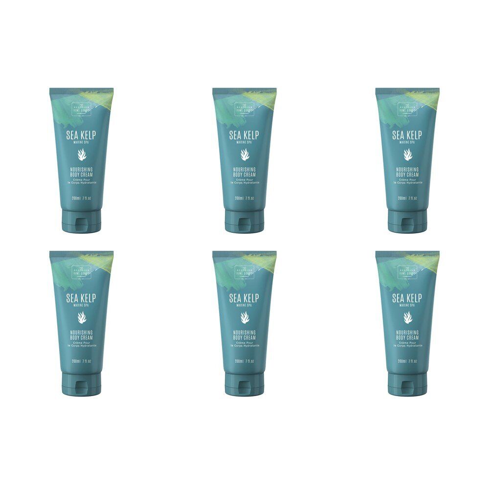 Scottish Fine Soaps Sea Kelp Marine Spa Nourishing Body Cream 200mL Pack of 6