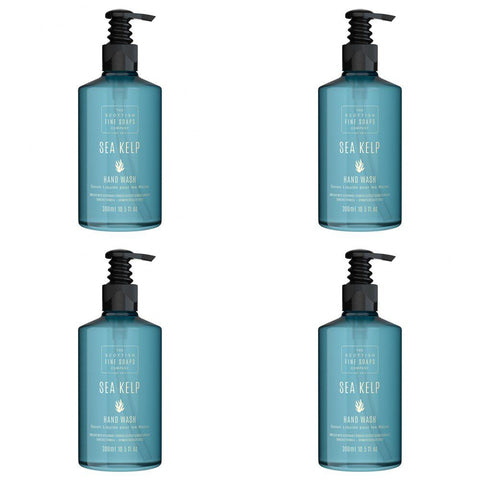 Scottish Fine Soaps Sea Kelp Hand Wash 300mL Pack of 4