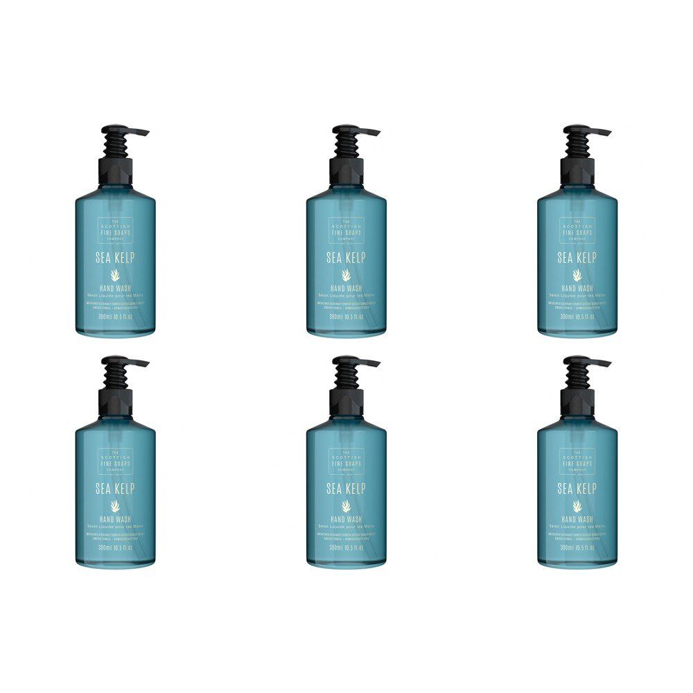 Scottish Fine Soaps Sea Kelp Hand Wash 300mL Pack of 6