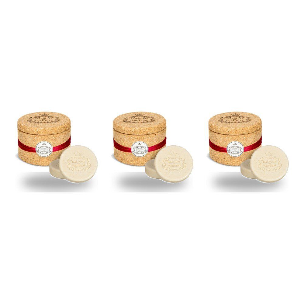 Essencias de Portugal Red Fruits Soap 2 x 50g in Cork Keeper Pack of 3