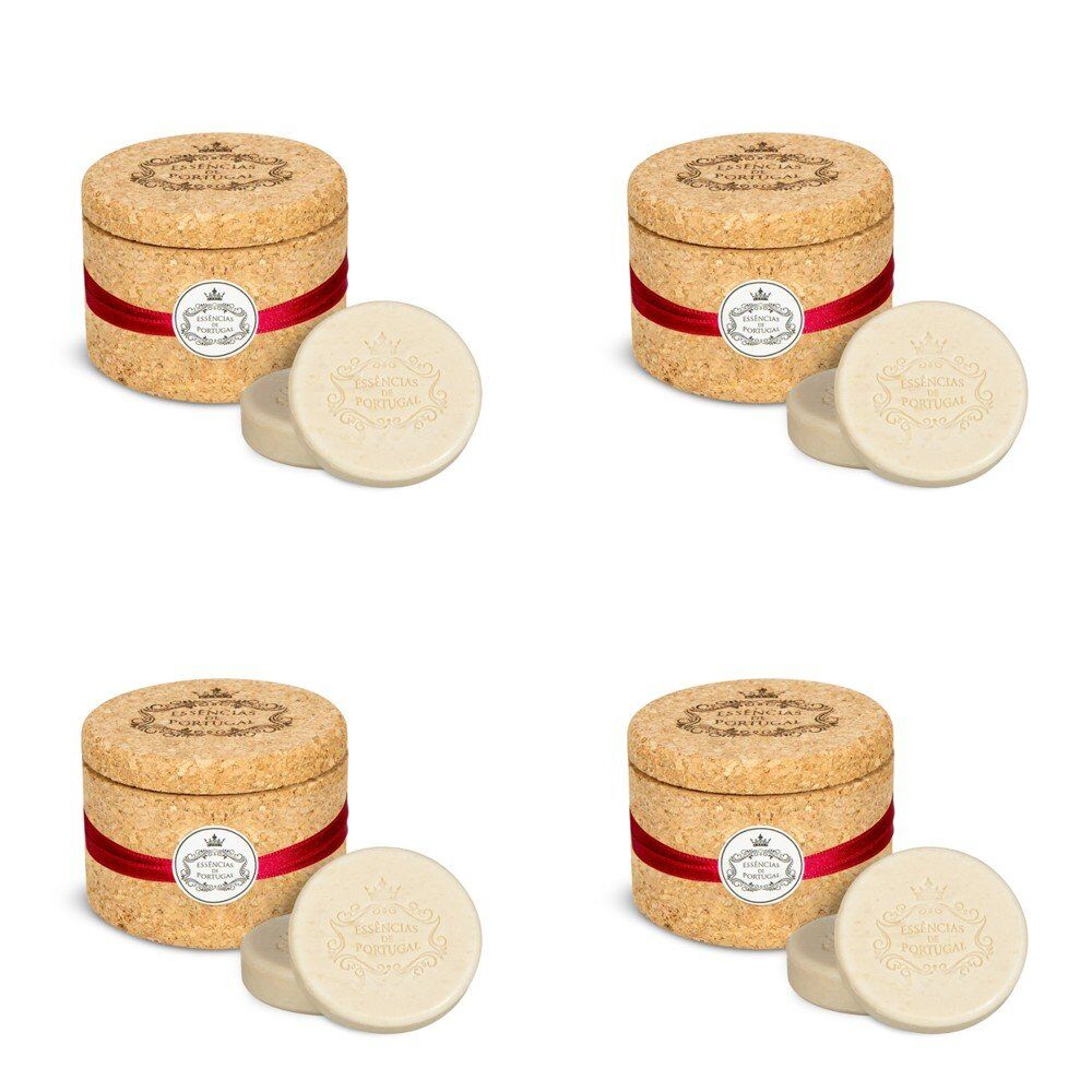 Essencias de Portugal Red Fruits Soap 2 x 50g in Cork Keeper Pack of 4