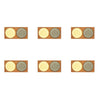 Essencias de Portugal Lemon and Eucalyptus Soap Set 2 x 50g Bundle of 6