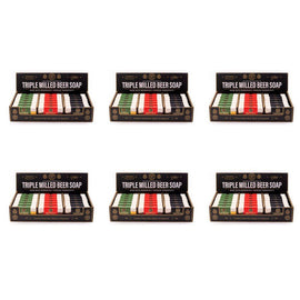The Somerset Toiletry Co Home Brew Beer Soap 200g Assorted Counter Display of 18 Bundle of 6