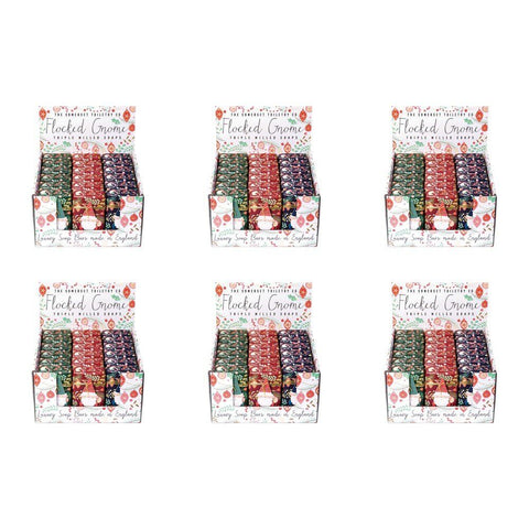 The Somerset Toiletry Co Flocked Gnome Soap 200g Assorted Counter Display of 18 Bundle of 6