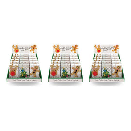 The Somerset Toiletry Co Novelty Xmas Soap 200g Assorted Counter Display of 18 Bundle of 3