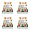 The Somerset Toiletry Co Novelty Xmas Soap 200g Assorted Counter Display of 18 Bundle of 4