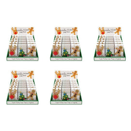 The Somerset Toiletry Co Novelty Xmas Soap 200g Assorted Counter Display of 18 Bundle of 5