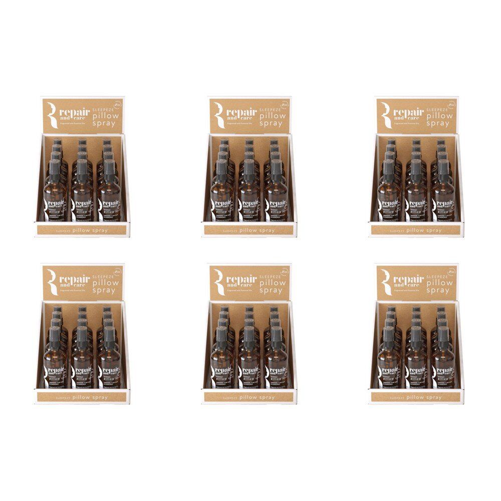 The Somerset Toiletry Co Sleepeze Pillow Spray 95mL Counter Display of 12 Bundle of 6