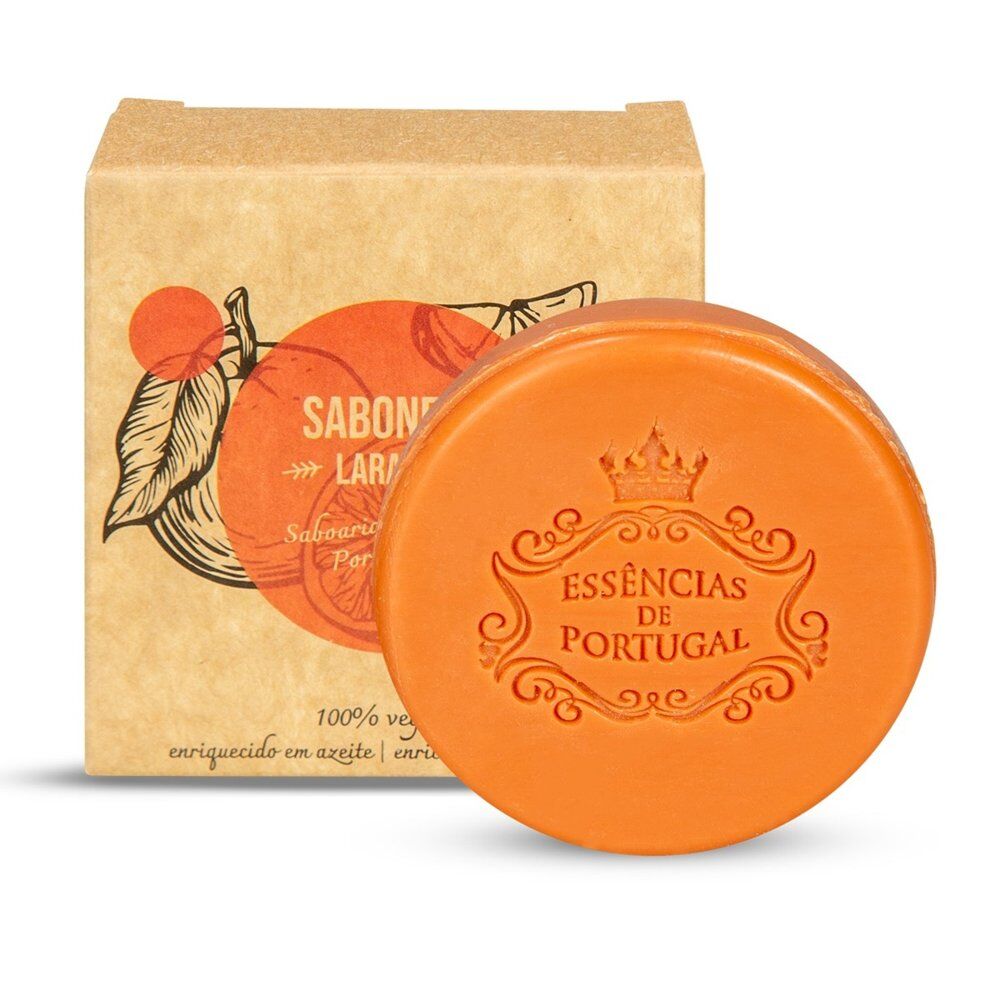 Essencias de Portugal Orange Soap 50g in Kraft Box Pack of 6