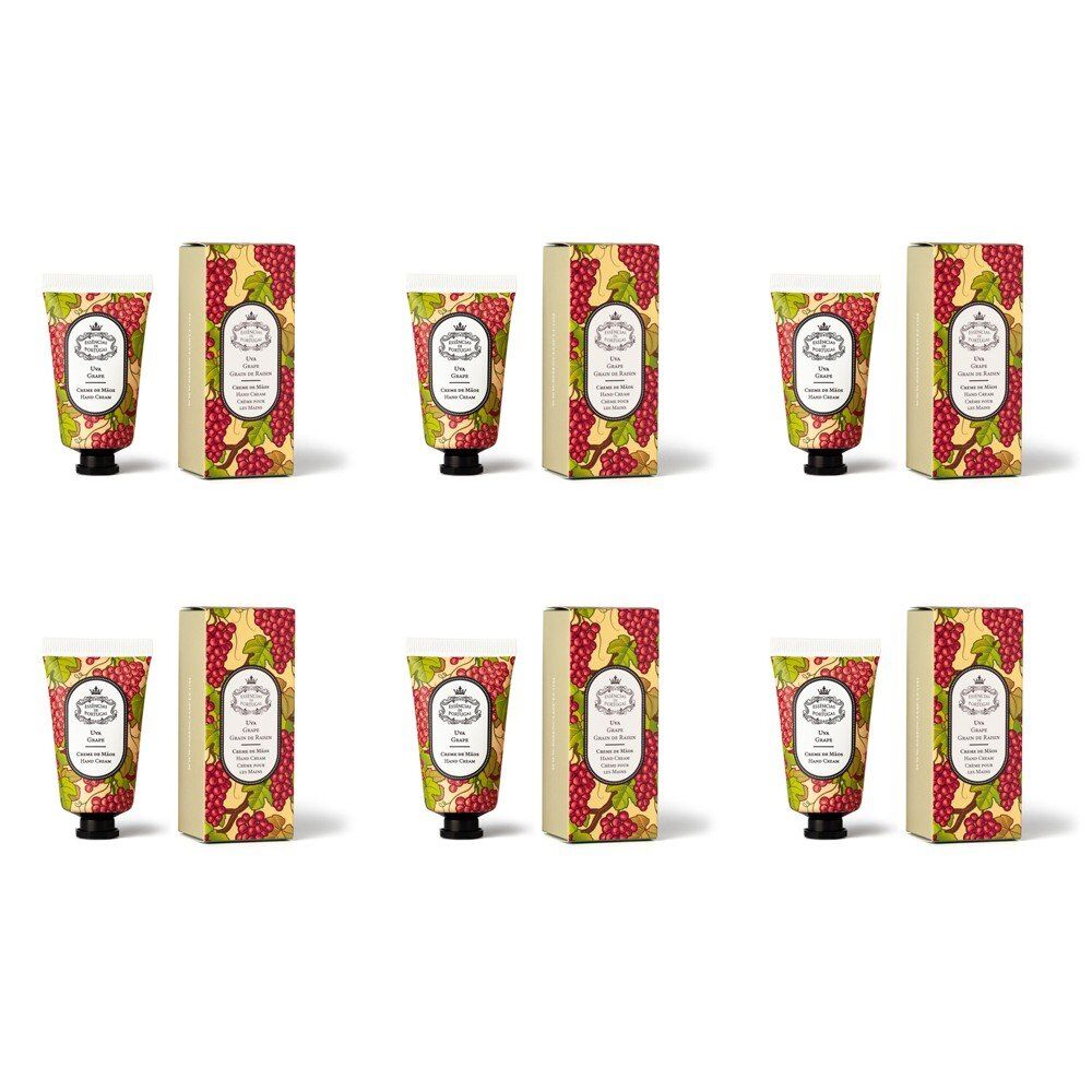 Essencias de Portugal Grape Hand Cream 50mL Pack of 6