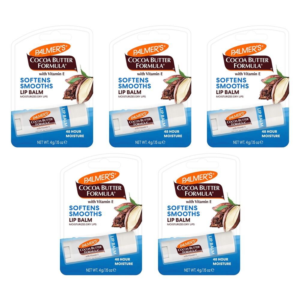 Palmer's Cocoa Butter Formula Lip Balm 4g Pack of 5