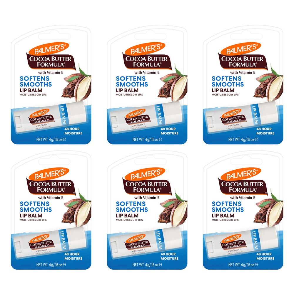 Palmer's Cocoa Butter Formula Lip Balm 4g Pack of 6
