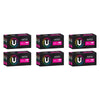 U By Kotex Slim Tampons Super 32 Pack x 6 Bundle of 6