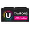 U By Kotex Slim Tampons Super 32 Pack x 6