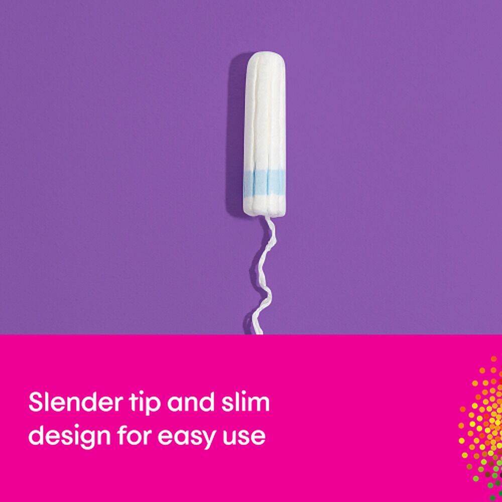 U By Kotex Slim Tampons Super 32 Pack x 6