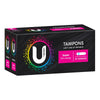 U By Kotex Slim Tampons Super 32 Pack x 6