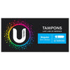 U By Kotex Slim Tampons Regular 32 Pack x 6