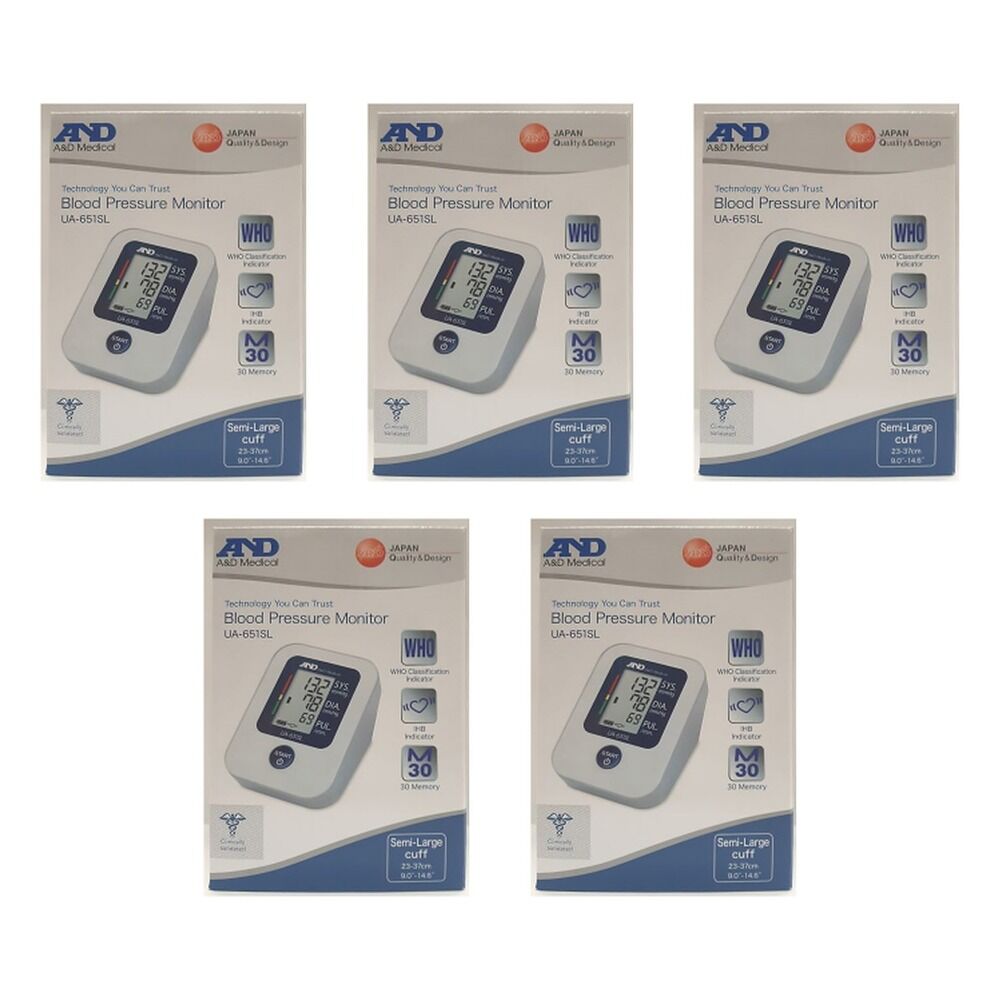 A&D Medical Blood Pressure Monitor Pack of 5