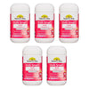 Nature's Way Kids Smart Iron + Vitamin C Strawberry 50 Chewable Bundle of 5