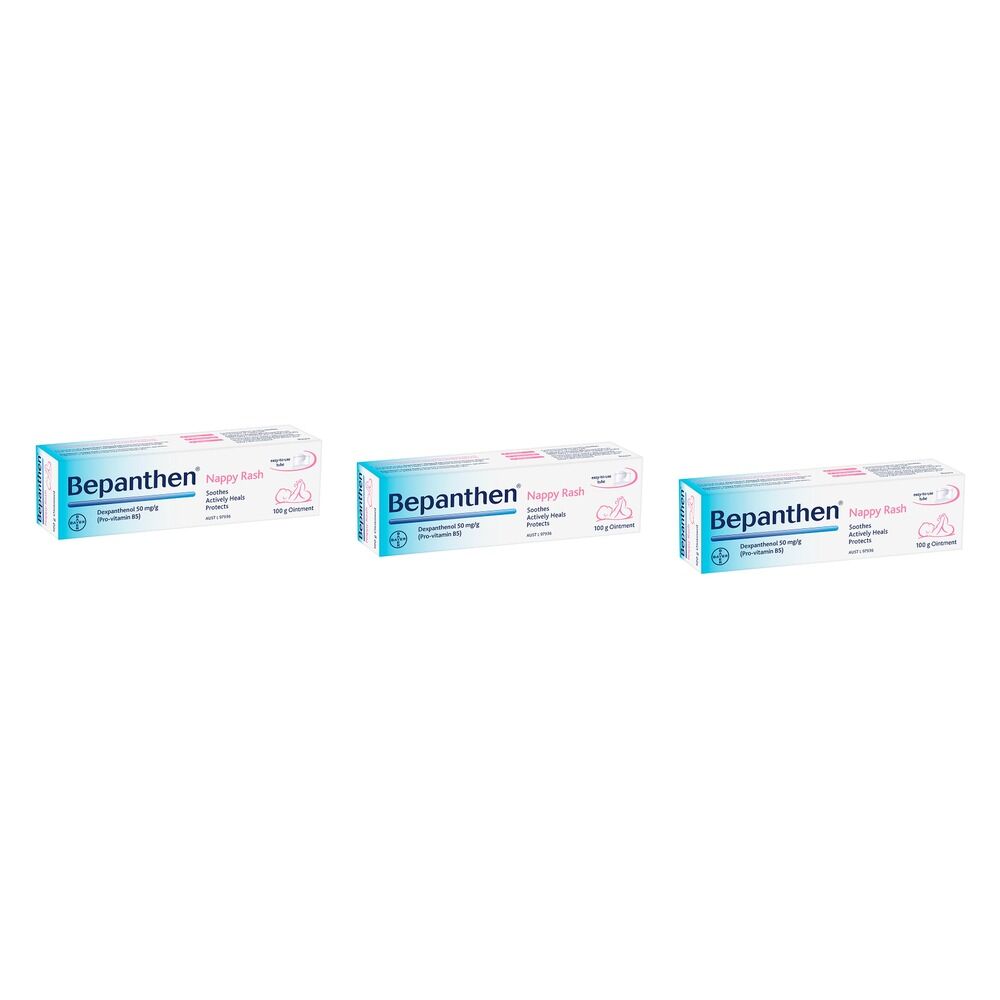 Bepanthen Ointment 100g Pack of 3