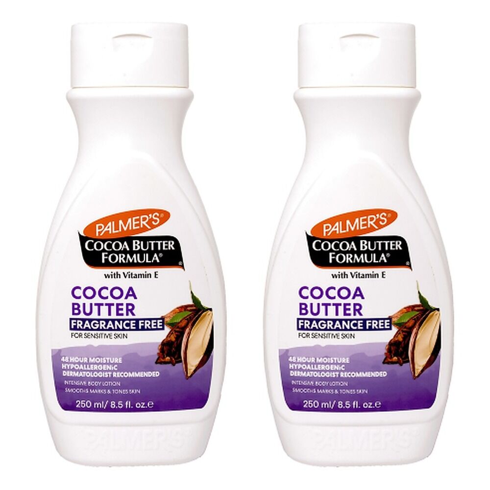 Palmer's Cocoa Butter Fragrance Free Body Lotion 250mL Pack of 2