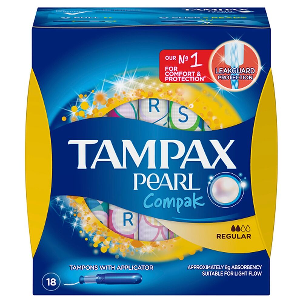 Tampax Pearl Compak Mini 18 Pack