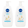 NIVEA Rich Lather Body Wash Soft & Almond Oil 1L Pack of 2